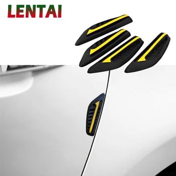 

LENTAI For Honda civic 2006-2011 2017 accord 2003-2007 fit Saab MG 1Set Car door anti-collision stickers car mirror Anti-scratch