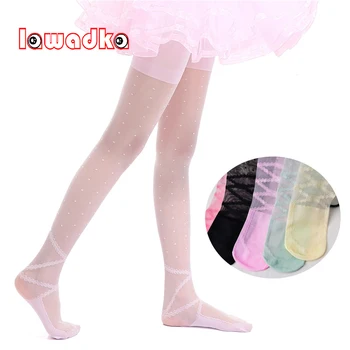 

Lawadka Children Girls Ballet Dance Tights Dot Kids Tights for Baby Children Pantyhose Stocking
