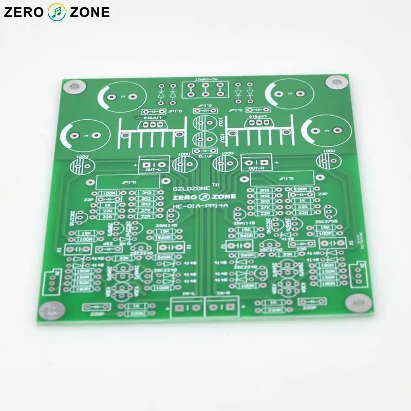 GZLOZONE HE01A предусилитель PCB ссылка PM14A 2 канала пре-усилителя мощности