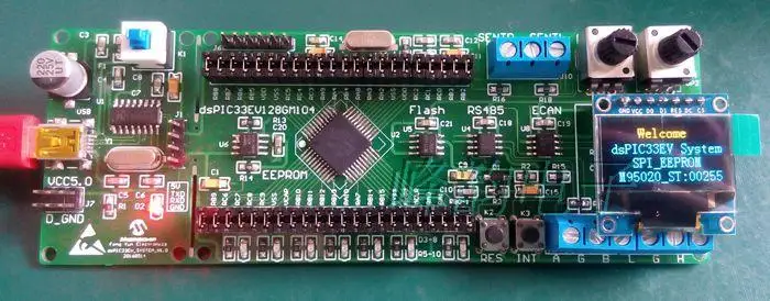 DsPIC Совет по развитию dsPIC33EV серии Совет по развитию микрочип dsPIC33EV256GM104
