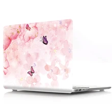 Viviration ПВХ жесткий Шарм Защитный чехол для ноутбука для Apple MacBook Air Pro retina, возрастом 11, 12, 13, 15 лет для mac book 13,3 15,4 A1707 A1708