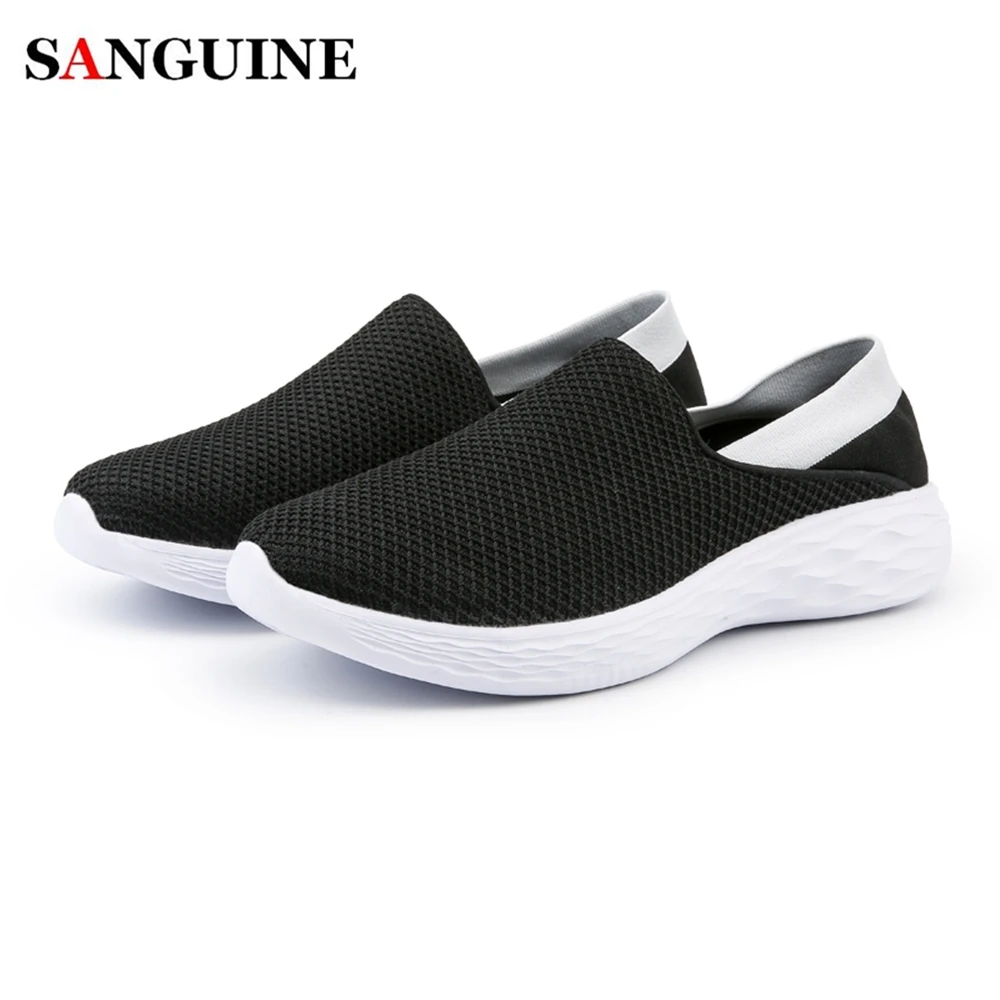 

Men's Casual Shoes Large Size Summer Explosions Mesh Breathable Sneakers Running Shoes One foot lazy shoes