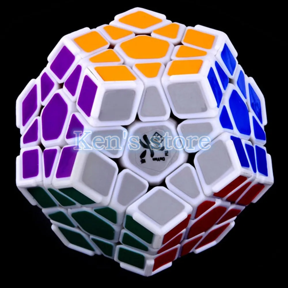 Фирменная Новинка Даян Megaminx Додекаэдр Stickerless головоломки Cube с угловой хребтов Скорость Логические кубики Игрушечные лошадки для малыша