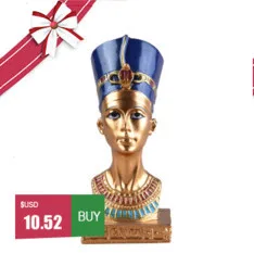 Египетские подсвечники фигурки из смолы Anubis Sphinx декоративный подсвечник для дома