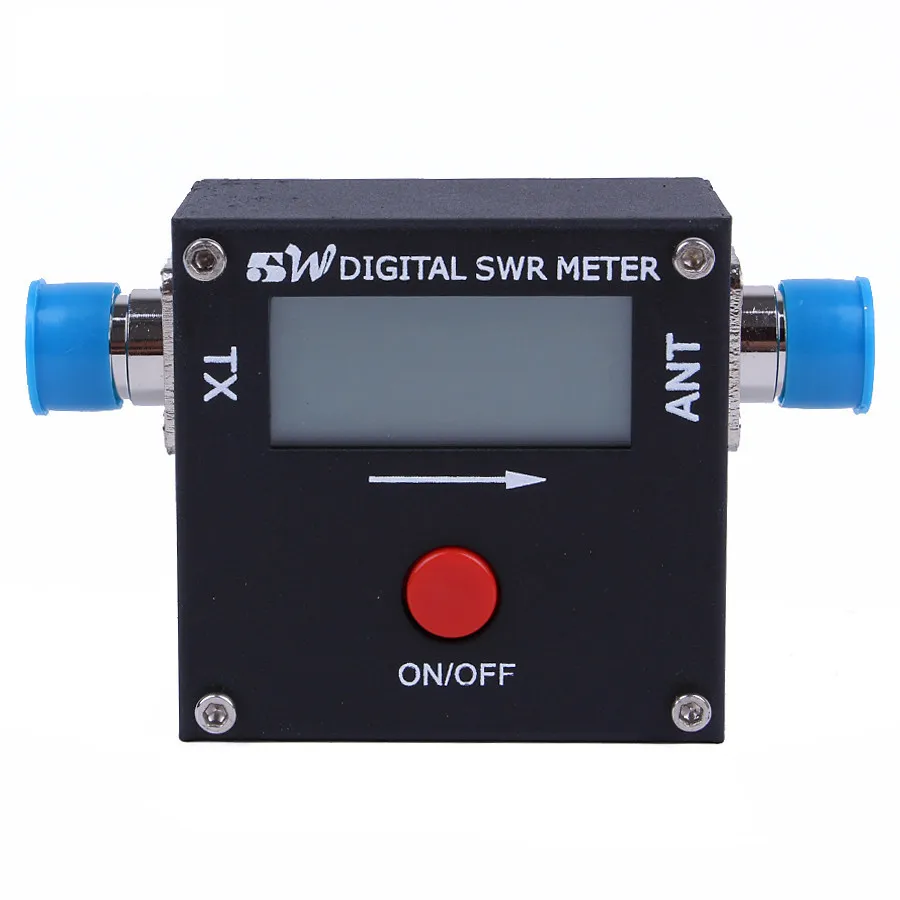 

Mini Digital Power SWR Meter 199W AM/FM/SSB/CW 1.6 - 60MHz for 2-way radio mobile radio Digital swr meter 2017A