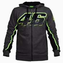 2016 Brand New Men’s Clothing Valen Rossi VR46 Hoodies Sweatshirts MotoGP Hoodies Motorcycle Casual Winter Sports Jackets