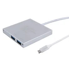 Carprie Тип-C концентратора USB3.0 HUB 5 Гбит Super Скорость инструмент с SSD 2230/2242 жесткий диск внешний корпус удобство 17dec28