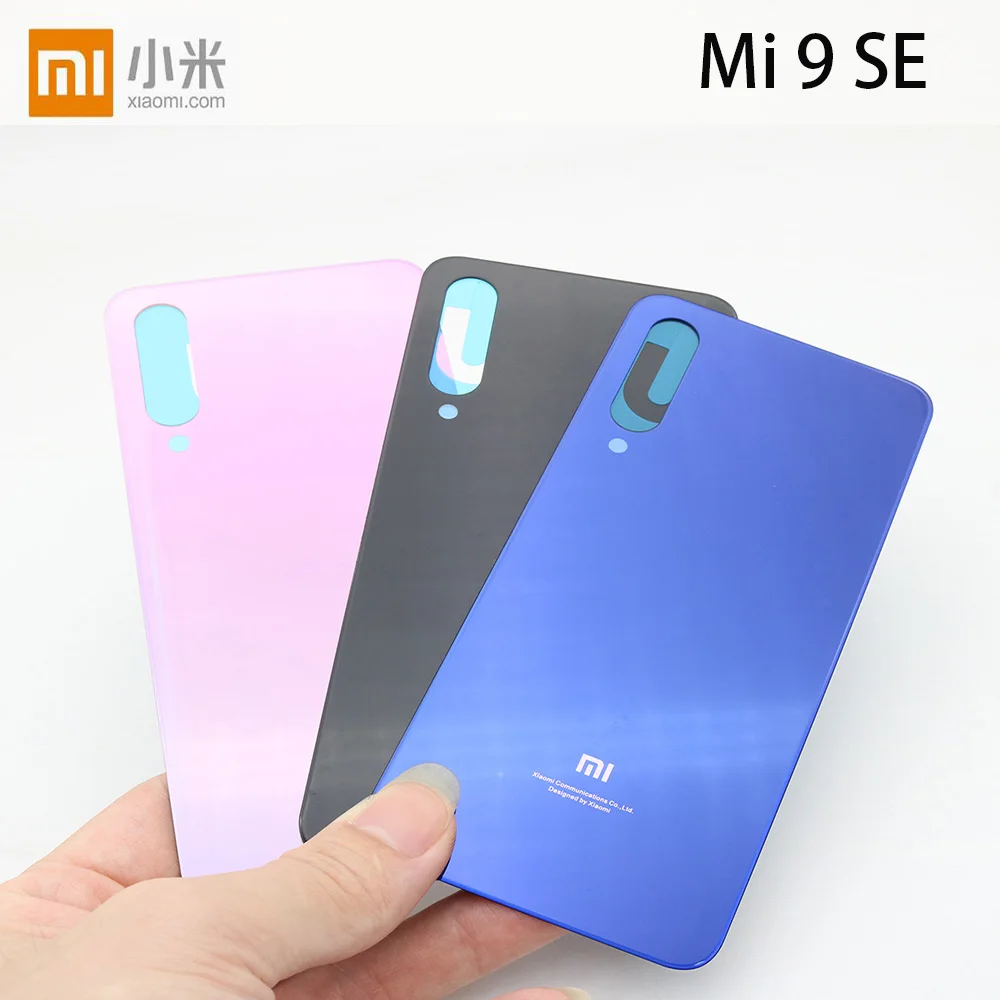 

Original 3D Tempered Glass Battery Cover For Xiaomi Mi9 SE Phone Case Back Battery Housing Cover Replacement