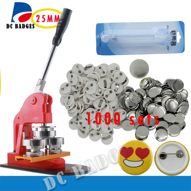online shop free shipping 1 25mm button badge maker adjust