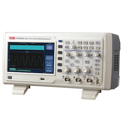 

SELL UTD2062CM Digital Storage Oscilloscope Vertical Sensitivity 2Channels 1GS/s 60MHz Bandwidth 32Mpts Maximum Memory Depth