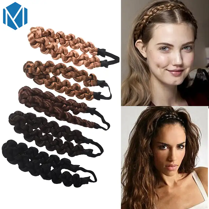 M Mism 3cm Synthetic Wig Twist Hair Bands Fashion Braids Hair