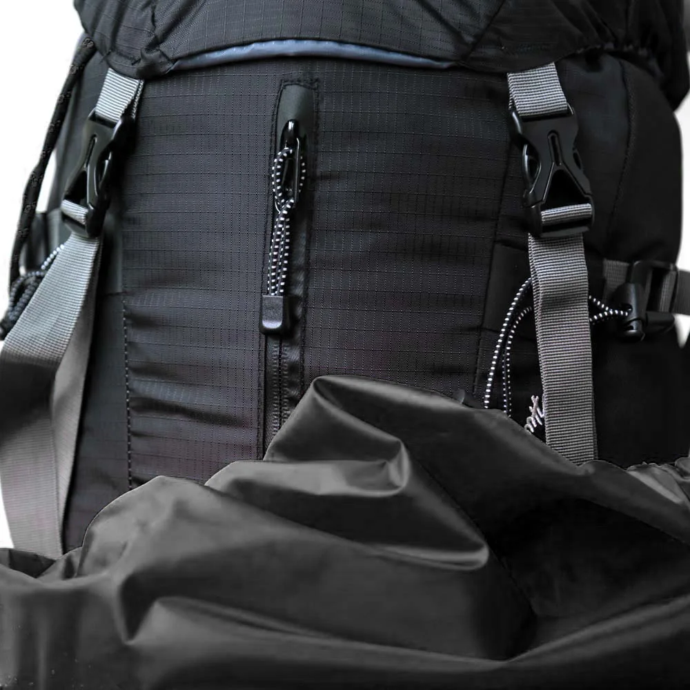 TOMSHOO 40L-50L للماء المطر غطاء الغبار غطاء حقيبة المحمولة خفيفة في الهواء الطلق للتخييم التنزه السفر