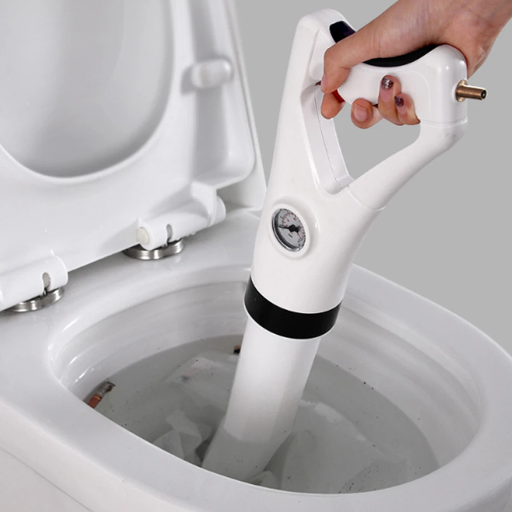Pressure Cleaner Dredge Toilet Plunger Of Air Drainage Pipe Clogged