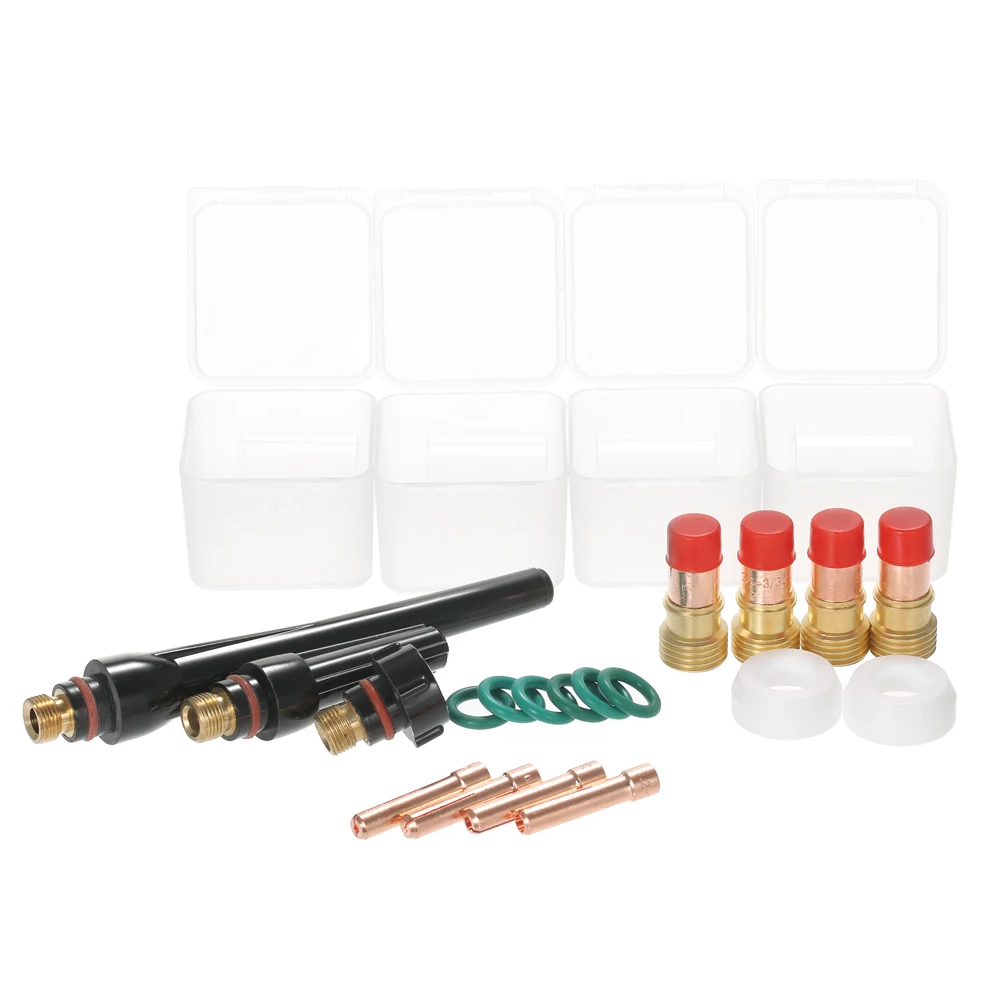 Buy 23pcs/set TIG Welding Torch Kit Collet Gas Lens