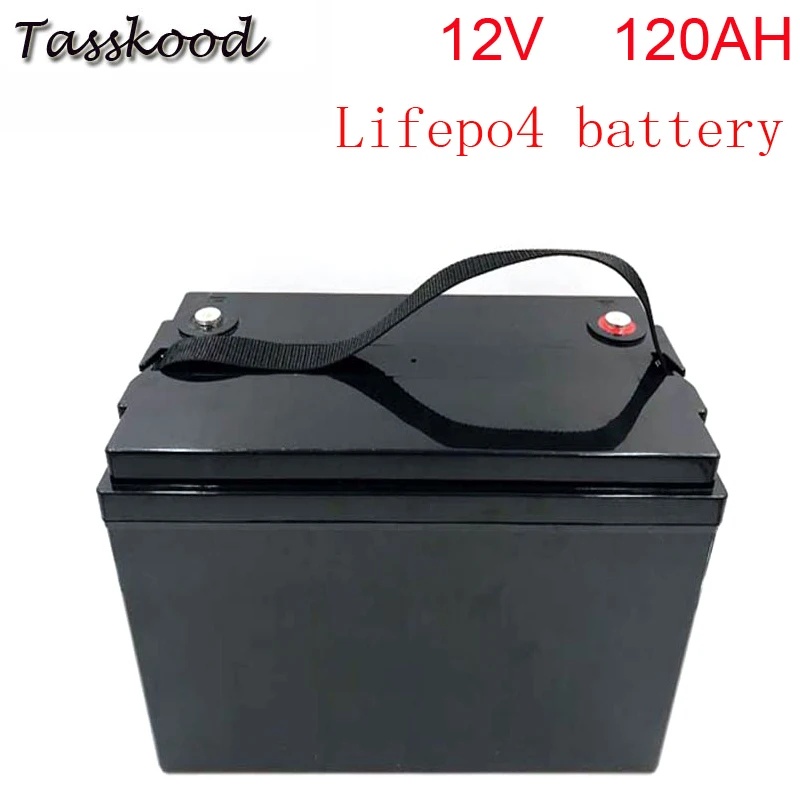

No taxes lifepo4 12V 120ah deep cycle power lithium ion battery for RV/solar system/yacht/golf carts storage and car