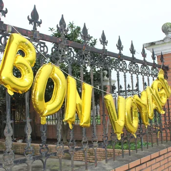 

Bon Voyage Balloons Banner nautical party going away bachelorette college job change we will miss you garland party decorations