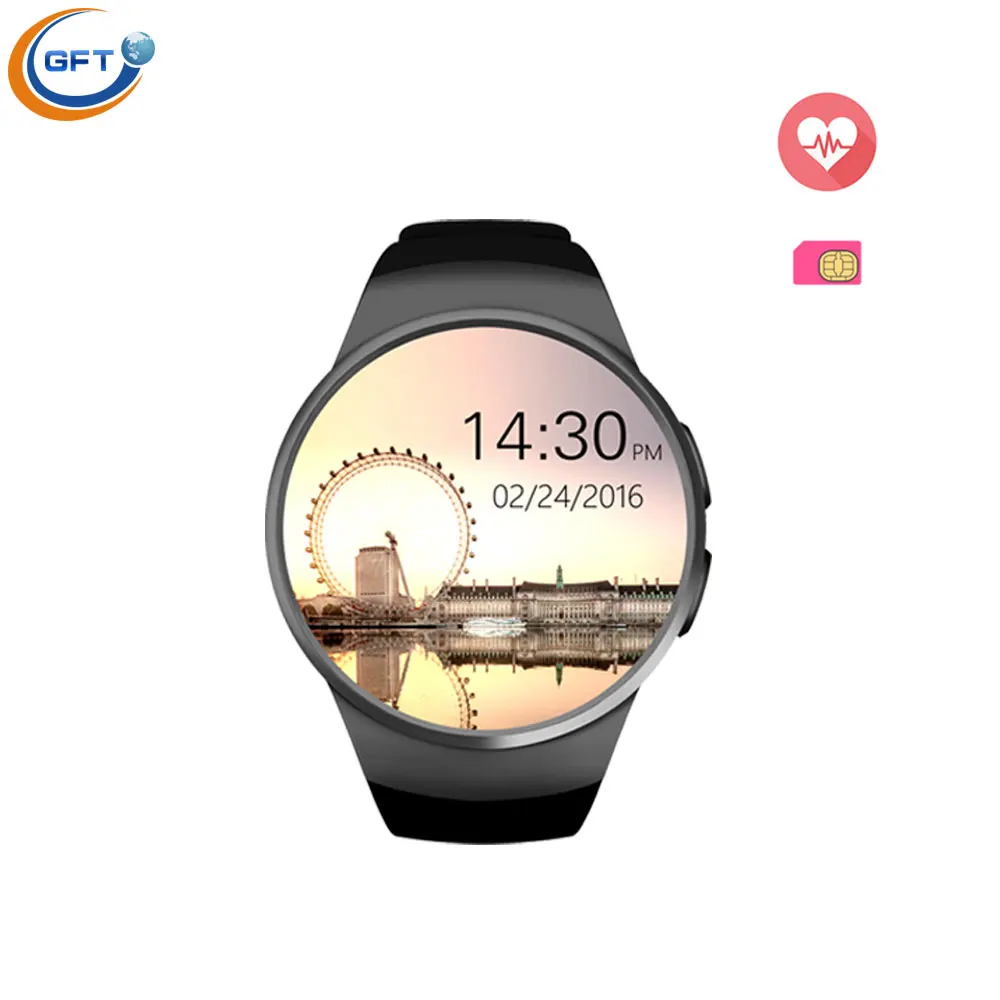 GFT KW18 font b Smart b font font b Watch b font Android Men Fashion Sim