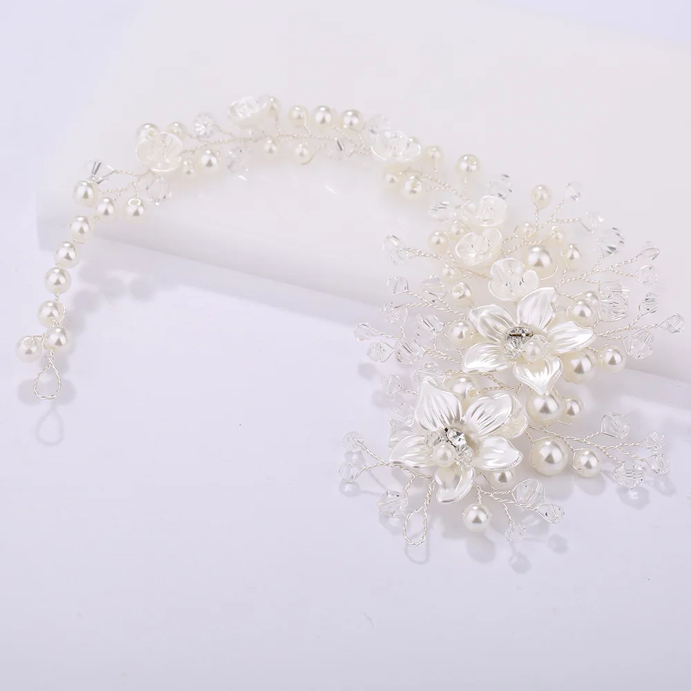 Silver Hair Bands  (5)