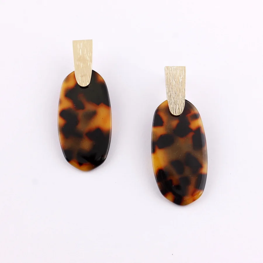 2019 Hot New Kendra Spring Summer Design Aragon Abalone Shell Oval Stone Dangle Drop Earrings for Women