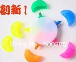 

Cheaper price //Creative flower color highlighter pen/mark pen/Promotion Gift /Fashion Style 10PCS/LOT