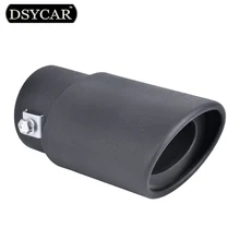 * Universal Stainless Steel Car Exhaust Pipe Muffler covers styling For Jeep Bmw Fiat Ford Mercedes Skoda peugeot Chevrolet Lada