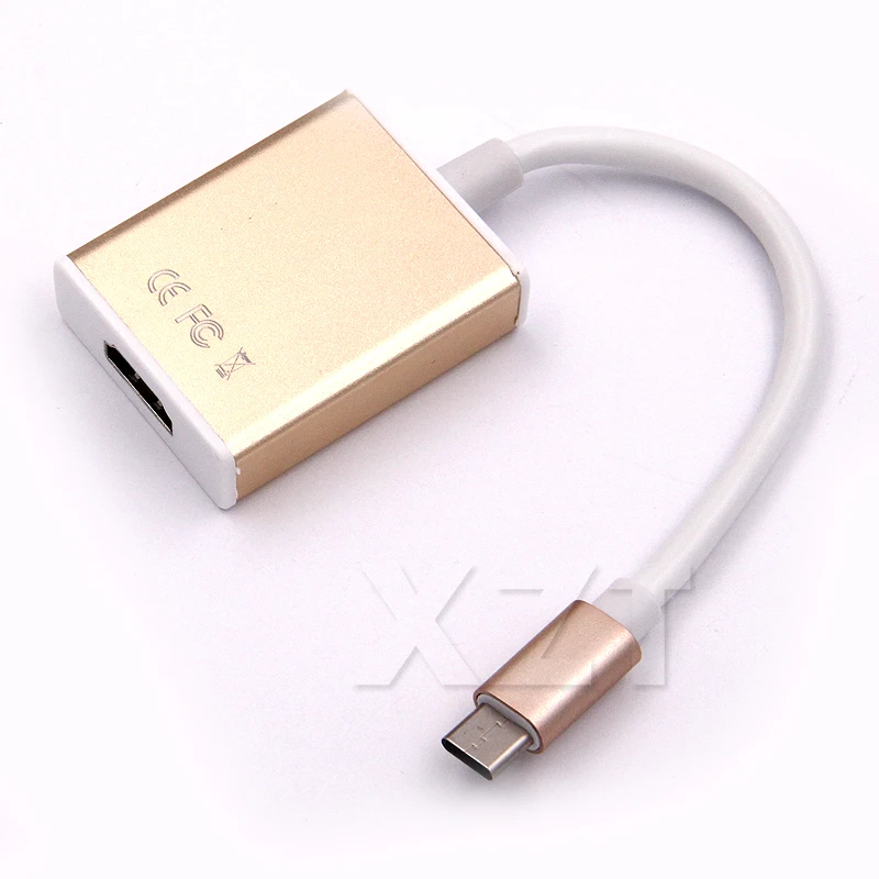 Newest Hot USB 3.1 Type C USB-C to HDMI Adapter for Apple Macbook/Chromebook Pixel/Dell XPS 13/Yoga 900/Lumia 950/950XL