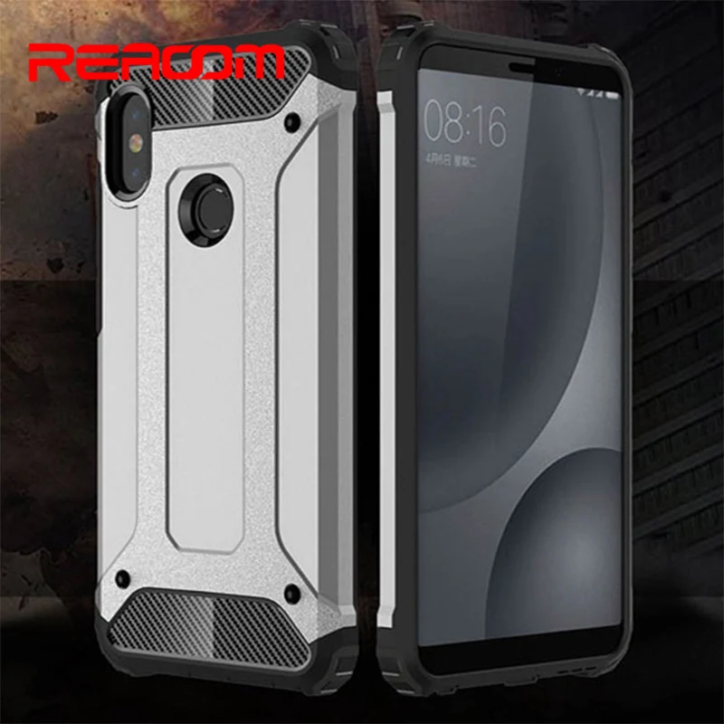 Reaoom чехол для Xiaomi Redmi Note 5 Pro мягкий силиконовый Жесткий ПК телефон ударопрочный 360