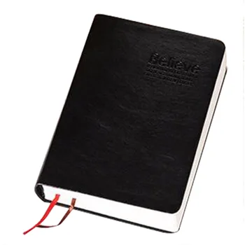 

Vintage Thick Paper Notebook Notepad Leather Bible Diary Book Journals Agenda Planner School Office Stationery Supplies (White)