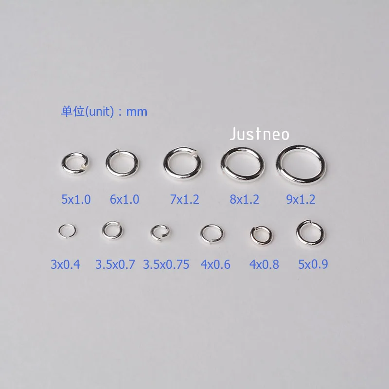 sterling silver open jump ring 2