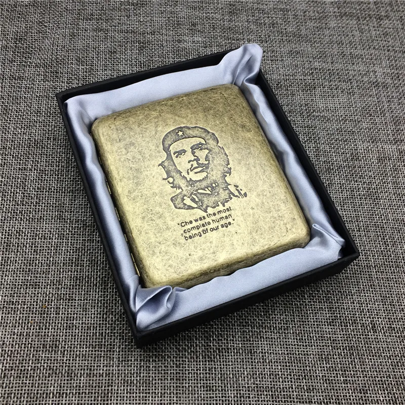 GPM02 Che Guevara Юбилейная сигарета бронзовые металлические сигаретные коробки для 20