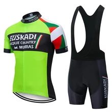 Marca EUSK, conjunto de Jersey de Ciclismo de verano, transpirable, Ropa de Ciclismo MTB, Ropa de Ciclismo de montaña, Ropa, Maillot, Ropa de Ciclismo