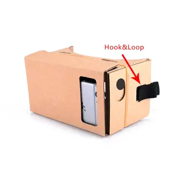 

Head-mounted 3D VR Cardboard Box Style Magic Glasses For Mobile Phone