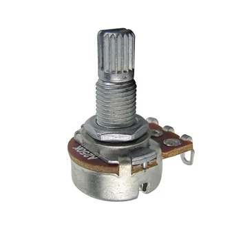 

NEW 50pcs Guitar Potentiometers Pots A250K Long Split Shaft 18mm for Electric Guitar