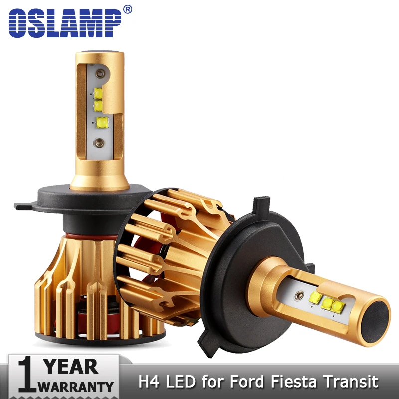 

Oslamp H4 Hi lo Beam LED Headlight Bulbs SMD 70W 7000LM Auto Led Headlamp Car Lighting Bulb DC12v 24v for Ford Fiesta Transit