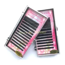 5 упаковок овальные ресницы расширения мягкий тонкий наконечник плоские корни товары