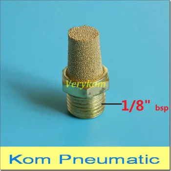 

10x Free Shipping Pneumatic Brass Exhaust Muffler 1/8 Inch BSP 1/8" Silencer Fitting BSL-01 Noise Filter Reducer Connector