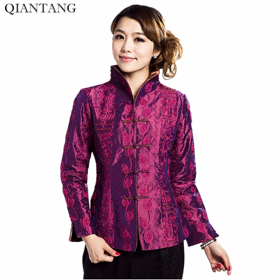 Purple silk jacket Clearance