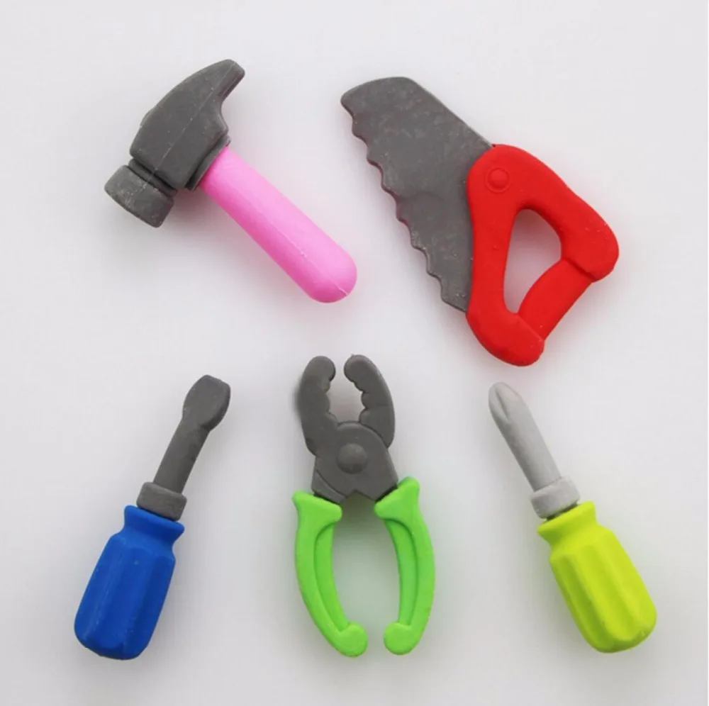 4Pcs Small Tool Eraser Detachable Simulation Model -in ... 4Pcs Small Tool Eraser Detachable Simulation Model -in ...