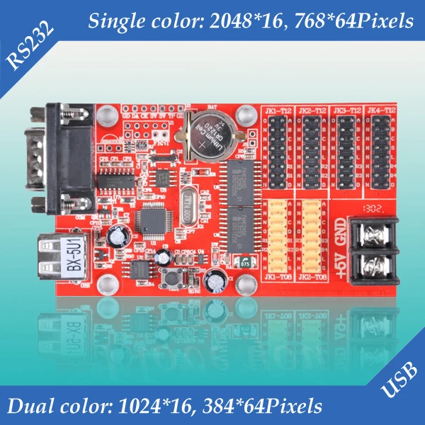 

BX-5U1 USB led panel controller for single&dual colro led panel