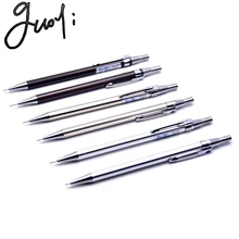 Guoyi K101, 3 цвета, Металлический Мини автоматический карандаш, 0,5 мм., для обучения, офиса, школы, канцелярские принадлежности, Подарочная металлическая ручка и ручка для бизнес-отелей