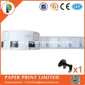 

10 Rolls Brother QL-570 Compatible DK-11221 Labels 23mm*23mm Adhesive Sticker