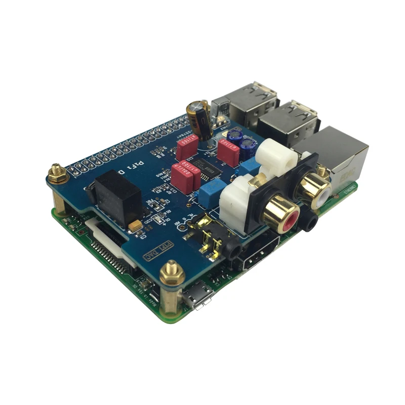 Raspberry Pi 3 HIFI DAC Аудио Звуковая карта модуль ies интерфейсная плата Плата расширения для Raspberry Pi 2