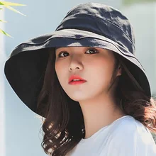 Для женщин Рыбацкая шляпа на открытом воздухе летние однотонные в стиле «хип-хоп» Для мужчин Кепка с покрывалом складной унисекс Солнцезащитная Панама Boonie с украшением в виде цветов, Шапки CP0012