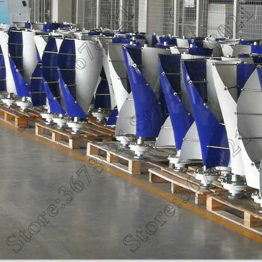 Vertical Axis Wind Turbine Generator VAWT 200W 12/24V Light and Portable Wind Generator Strong and Quiet Vertical Axis Wind Turbine Generator VAWT 200W 12/24V Light and Portable Wind Generator Strong and Quiet