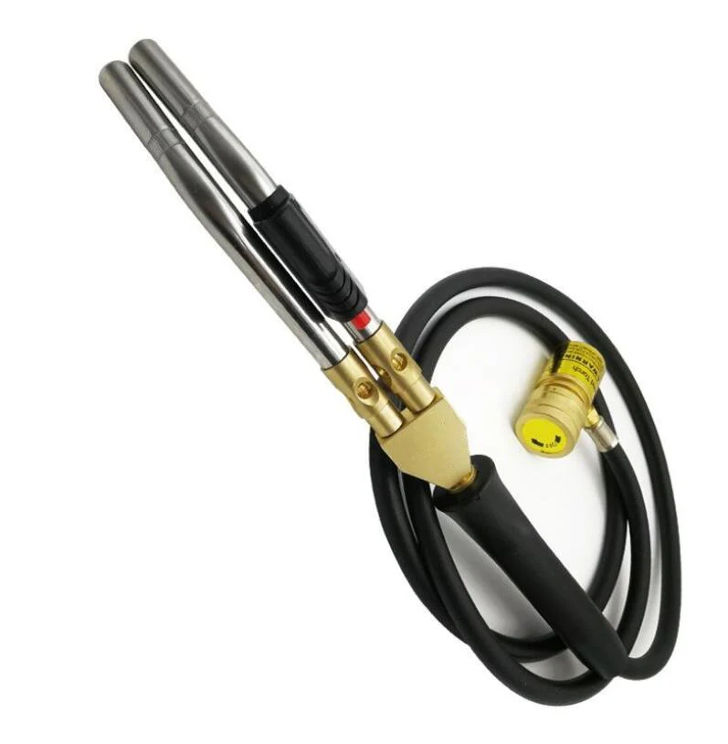 

Gas Self Ignition Turbo double Torch Head With Hose Solder Propane Welding Torch For Plumbing Air Conditioning Heating