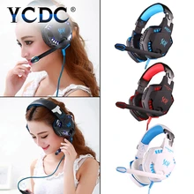YCDC comfortable USB 3.5mm Gaming Headset Suitable for computer phone tablet Headphone With microphone Volume noise cancellling