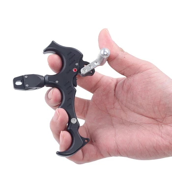 

Archery Bow Release Aid Automatic 360 Degree Swivel Brake Caliper Shooting Accessories SMN88