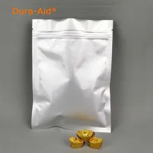 Dura-Aid Чистая Алюминиевая фольга 100 шт/партия 3 ''x 6'' 8x15 см Серебряный запах водостойкий благовония специи травяной майлар фольга с застежкой сумка