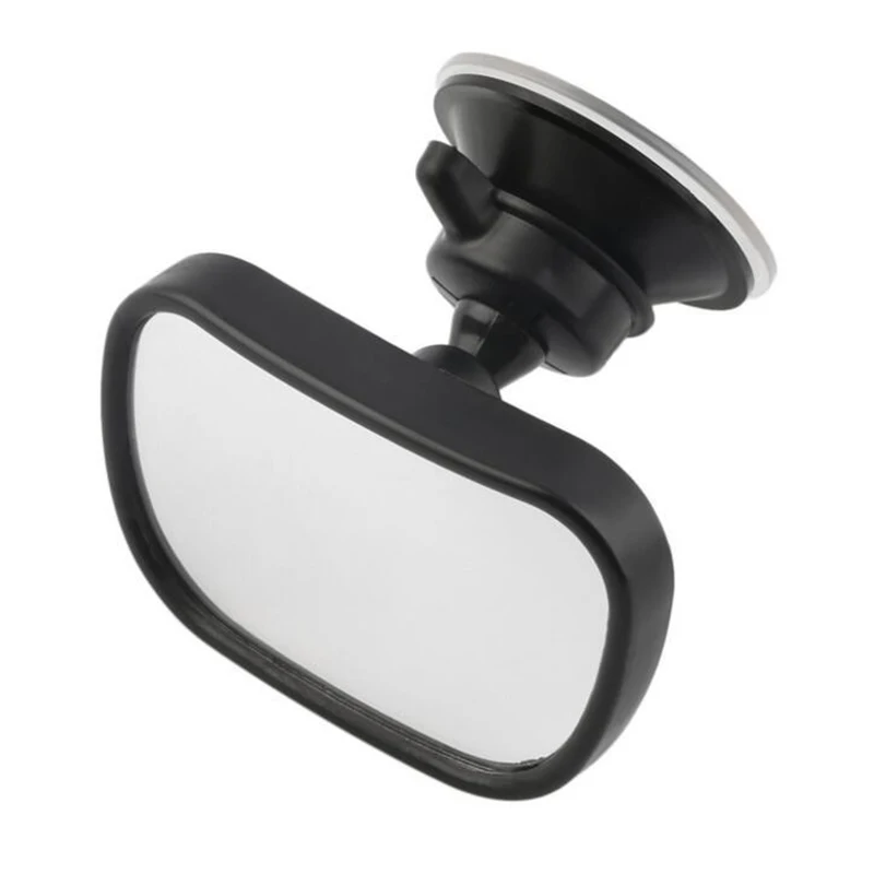 

Car Rear Seat View Baby Child Safety Mirror Clip and Sucker Dual Mount Rearview Mirror