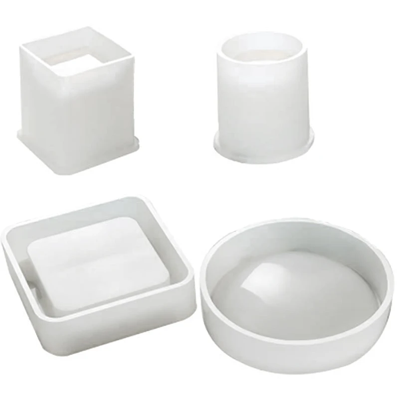 Silicone Resin Kits Jewelry Casting Moulds Tools For Epoxy Making Ashtray And Pen Holder Home Decoration Mould D | Украшения и
